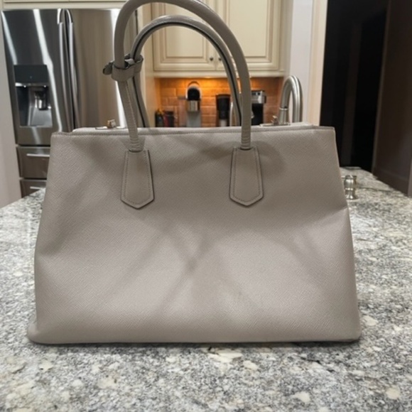 Prada Double Tote Beige - Picture 2 of 11